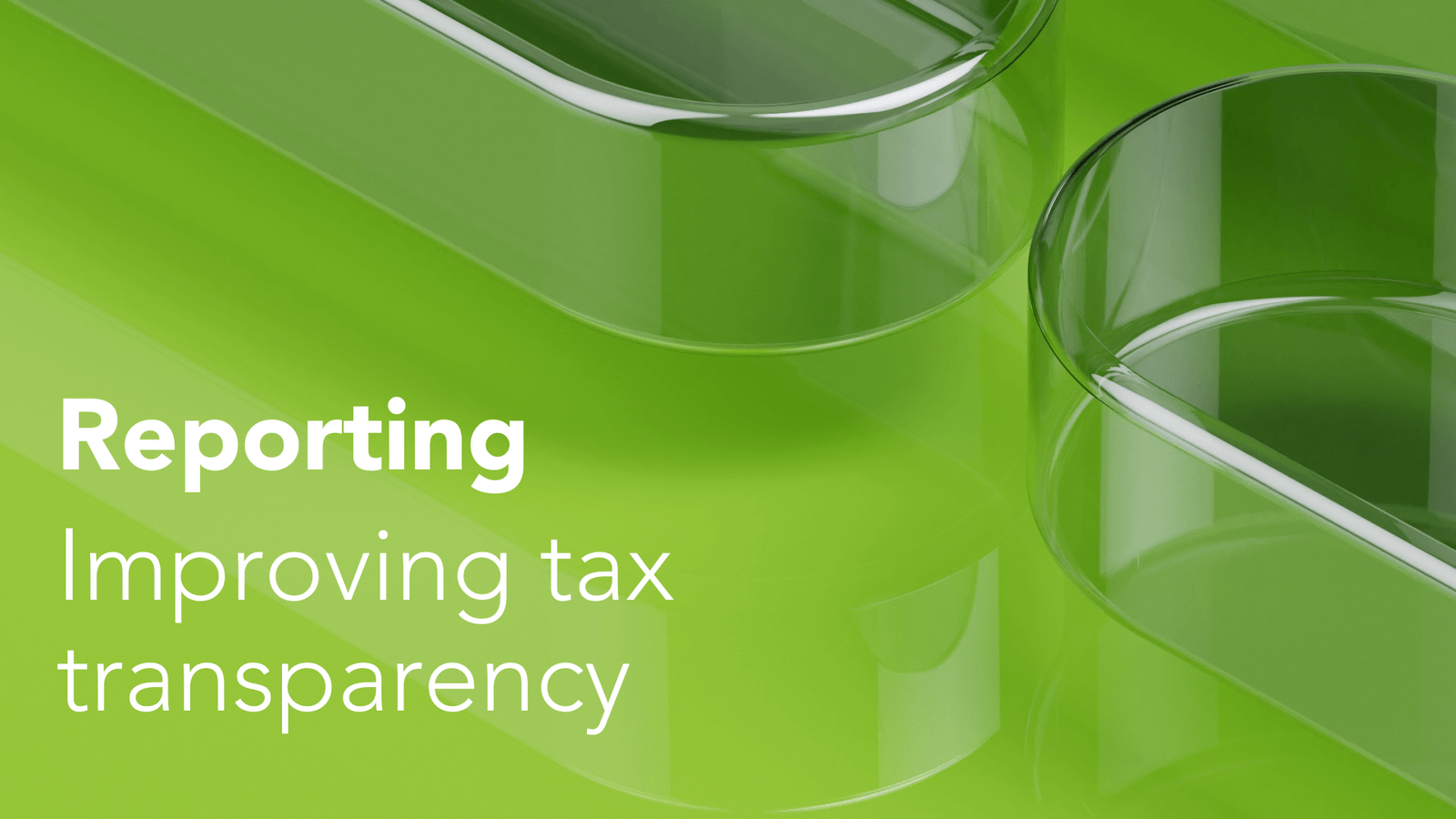 Improve tax transparency